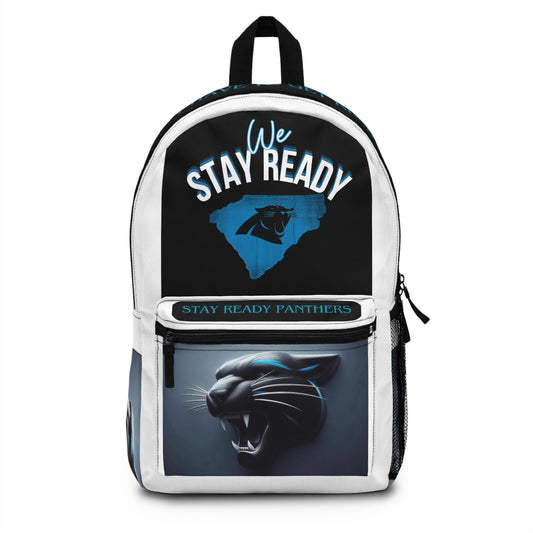 “We Stay Ready” Panthers Backpack