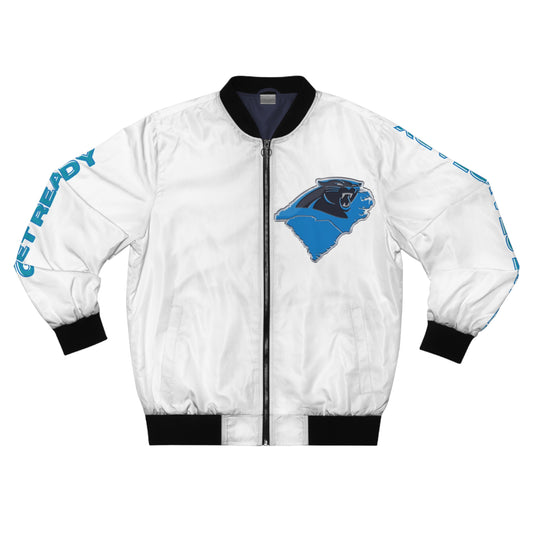 “We Stay Ready” Panthers Bomber Jacket
